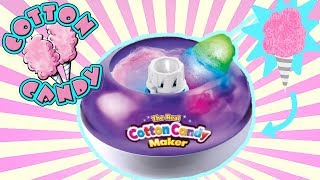 At Home DIY Cotton Candy tutorial using Crazart Cotton Candy Maker [upl. by Demetria]