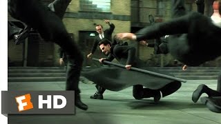 The Matrix Reloaded 26 Movie CLIP  The Burly Brawl 2003 HD [upl. by Nnairrehs637]