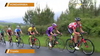 2 ETAPA BIDASOA ITZULIA 2017 HENDAIAHONDARRIBIA SUB23 [upl. by Darbie522]