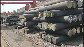 Hot rolled steel round bar aisi1020 1045 [upl. by Renard448]