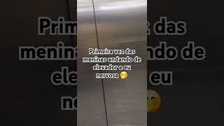 Primeira vez andando de elevador [upl. by Locke]