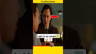 Loki is incredibly smart 🤩😯 loki ironman viralvideo shorts marvel funremakes [upl. by Adanar939]