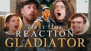 GREAT FILM First Time Watching GLADIATOR 2000 Movie Reaction  Maximus V Commodus [upl. by Odinevneib482]