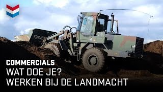 Wat doe je  Defensie commercial Landmacht [upl. by Rozelle548]