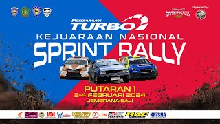 Pertamax turbo kejurnas sprint rally putaran 1 SS 3 amp SS 4 2024 [upl. by Anoyet]