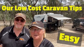 Our Low Cost Caravan Tips [upl. by Alusru]