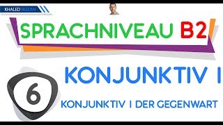 اللغة الألمانية B2 006 Konjunktiv I der Gegenwart [upl. by Ybba]