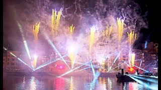 Lasershow kermis Alkmaar 2023 [upl. by Mialliw397]