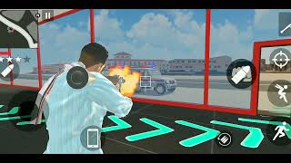 Epic Battle  Franklin Vs City Police In Indian Theft Auto Simulator Gameplay [upl. by Ecyoj]