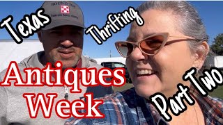 Part 2 In Warrenton Tx  Antiques Week  Round Top [upl. by Amand]