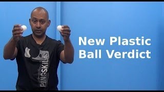 PingPod 35  The New Plastic Ball Reviewed Table Tennis [upl. by Dylane]