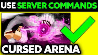 How To Use Private Server Commands in Cursed Arena 2024  Step by Step [upl. by Melac]