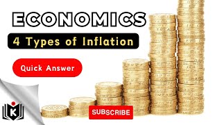 4 Types of Inflation Explained  Grade 12 Economics  Understanding Types of Inflation Quick Answer [upl. by Itsuj799]