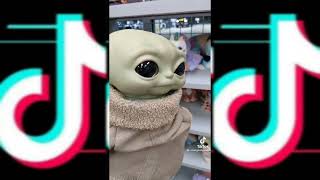 RaisingBabyYoda TikTok Shopping with Grogu [upl. by Ennirroc]