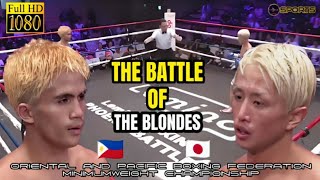 LATEST FULL FIGHT TODAY NOVEMBER 11 2024  PINOY BLOND VS JAPANESE BLOND [upl. by Niveek]