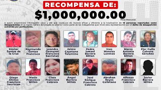 81124 l FISCALÃA de GUERRERO PRECISA que HALLADOS en CHILPANCINGO eran DESAPARECIDOS en CHAUTIPAN [upl. by Ardelis]