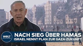 KRIEG IN NAHOST Israel enthüllt Plan Armee äußert sich zur Zukunft von Gaza nach Sieg über Hamas [upl. by Joelly]