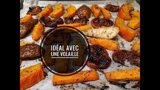 LÉGUMES ET FRUITS RÔTIS pour accompagner vos volailles de Noël🎅 [upl. by Airamat866]