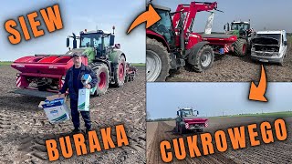 VLOG Siew buraka cukrowego Fendt 828 Vario Unia Kverneland Unicorn  Buraki 2024 [upl. by Nerreg]