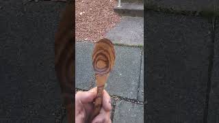 zebra wood spoon [upl. by Cita]