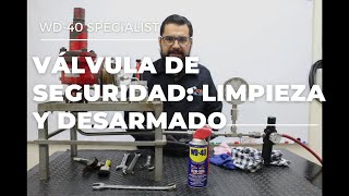 WD40 Specialist Válvula de Seguridad Limpieza y Desarmado [upl. by Aihsinat844]