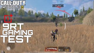 ONE PLUS 9RT GAMING TEST COD MOBILE  GRIND IS ON 🔥 [upl. by Emili]