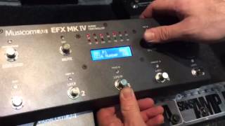 Turning your Strymon pedal on and off with a MusicomLAB EFX MKIV [upl. by Vinita]