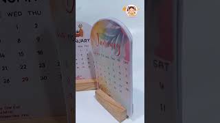 Kalender Mini Kalender Meja 2025 diy minicalendar calendar aesthetic shortvideo [upl. by Suoivatnod146]