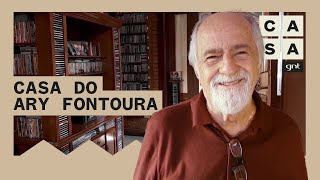 💿 ARY FONTOURA faz TOUR PELA SUA CASA com coleção de livros CDs e DVDs no Rio  Pode Entrar [upl. by Alexandra]