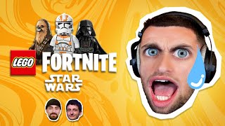 LEGO Fortnite  Star Wars  Rediffusion Squeezie [upl. by Neelia]