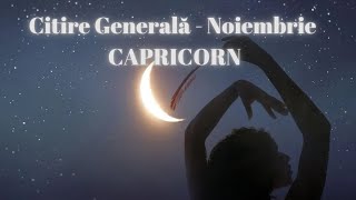 Citire Tarot Noiembrie  Capricorn  Reușești să îți echilibrezi emoțiile 🌟 [upl. by Adnwahsor]