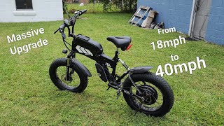 Upgrade your weak EBike to a MONSTER swagtron [upl. by Ardra]