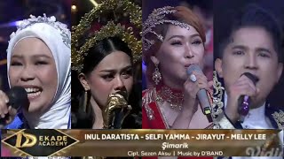 Selfi Yamma Melly Lee Inul Daratista dan Jirayut  Simarik amp Kiss [upl. by Nohsreg135]