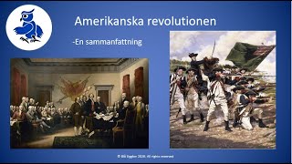 Amerikanska revolutionen  En kort sammanfattning samt orsaker och konsekvenser [upl. by Jedlicka]