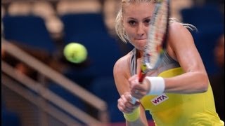 2013 Open GDF Suez Day 2 WTA Highlights [upl. by Kcirddot]