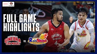 GINEBRA vs RAIN OR SHINE  FULL GAME HIGHLIGHTS  PBA SEASON 49 GOVERNORS’ CUP  SEPTEMBER 13 2024 [upl. by Charline]