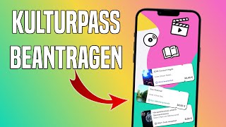 KULTURPASS BEANTRAGEN amp 100€ Guthaben sichern  Tutorial 2024 [upl. by Evanne]