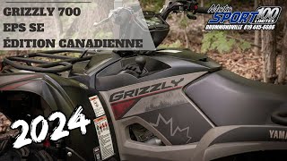 Walkaround  Yamaha Grizzly 700 EPS SE Canadian Edition 2024 [upl. by Narok169]