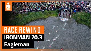 2024 IRONMAN 703 Eagleman  Race Rewind [upl. by Anihsak]