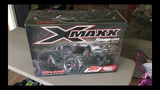 Traxxas XMaxx 8s SnapOn Edition Unboxing [upl. by Karita]