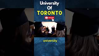 Top University of Canada  University of Toronto 2024 UofT [upl. by Nojram286]