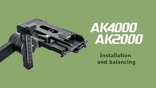 Installation and balancing of AK Series  FeiyuTech Tutorial [upl. by Anyotal]