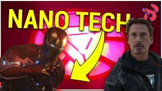 Iron Mans New Nano Tech Suit EXPLAINED Avengers Infinity War [upl. by Maher]