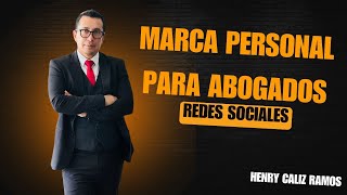 MARCA PERSONAL PARA ABOGADOS [upl. by Nosittam]