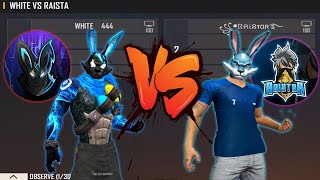 WHITE 444 VS RAISTAR  1V1 INDIAN ONE TAP KING VS MENA ONE TAP KING  THE MOST DANGEROUS ROOM [upl. by Wolsky]