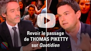 Thomas Piketty était linvité de Quotidien [upl. by Ailhad644]