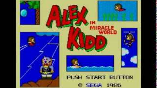 Alex Kidd in Miracle World Music 50Hz  Main Theme Alex Kidd [upl. by Otsedom]