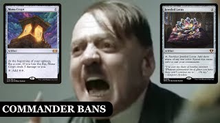 Hitler reacts to the recent Commander bans MTG magicthegathering parody comedy [upl. by Einnij]