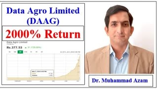 Data Agro Limited DAAG  High Return Stock  Fast Growing Stock in PSX  Best Stock in Stock Market [upl. by Herwig]