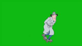 Inspector Gadgets Field Trip Skates Animation Redrawn Green Screen  PNG [upl. by Edgar327]